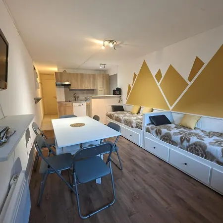 Studio 1 Pieces Avec Balcon Pieds Des Pistes La Mongie Tourmalet Bagneres-de-Bigorre Exterior photo